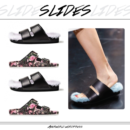 slides, fashion trend, amazing shoes, fashion shoes, Renata Gar, trend report